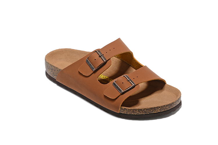 Birkenstock Arizona Brown Soft Footbed Ginger Sandals: Stylish Comfort for All-Day Wear