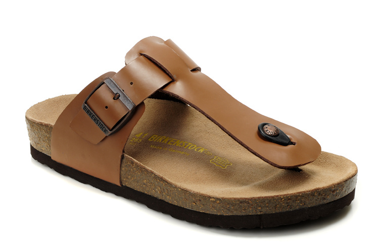 Birkenstock Medina Dark Orange Leather Sandals - Premium Comfort and Style