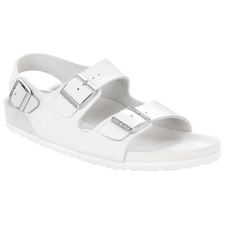 Birkenstock Milano Exquisite Leather White - Classic Comfort for Every Step