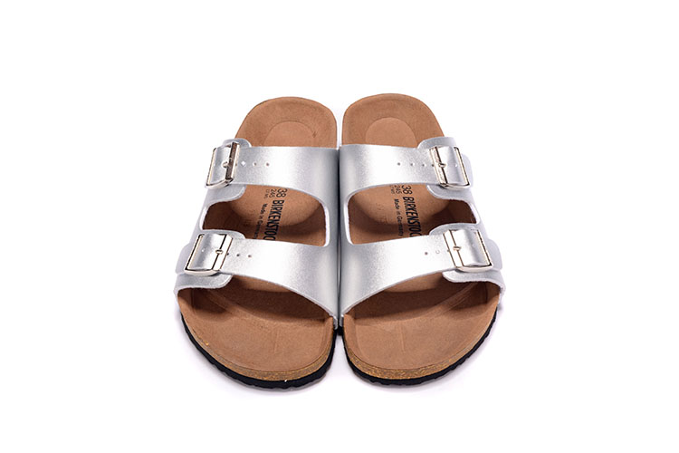 Birkenstock Arizona Birko-Flor Graceful Silver 1009602: Stylish and Comfortable Footwear